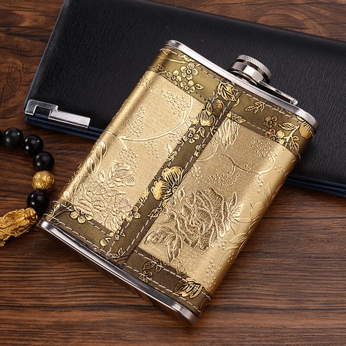 Portable Liquor Whiskey Alcohol Flagon Stainless Steel Hip Flask Wine Bottle NEW - Picture 8 of 12