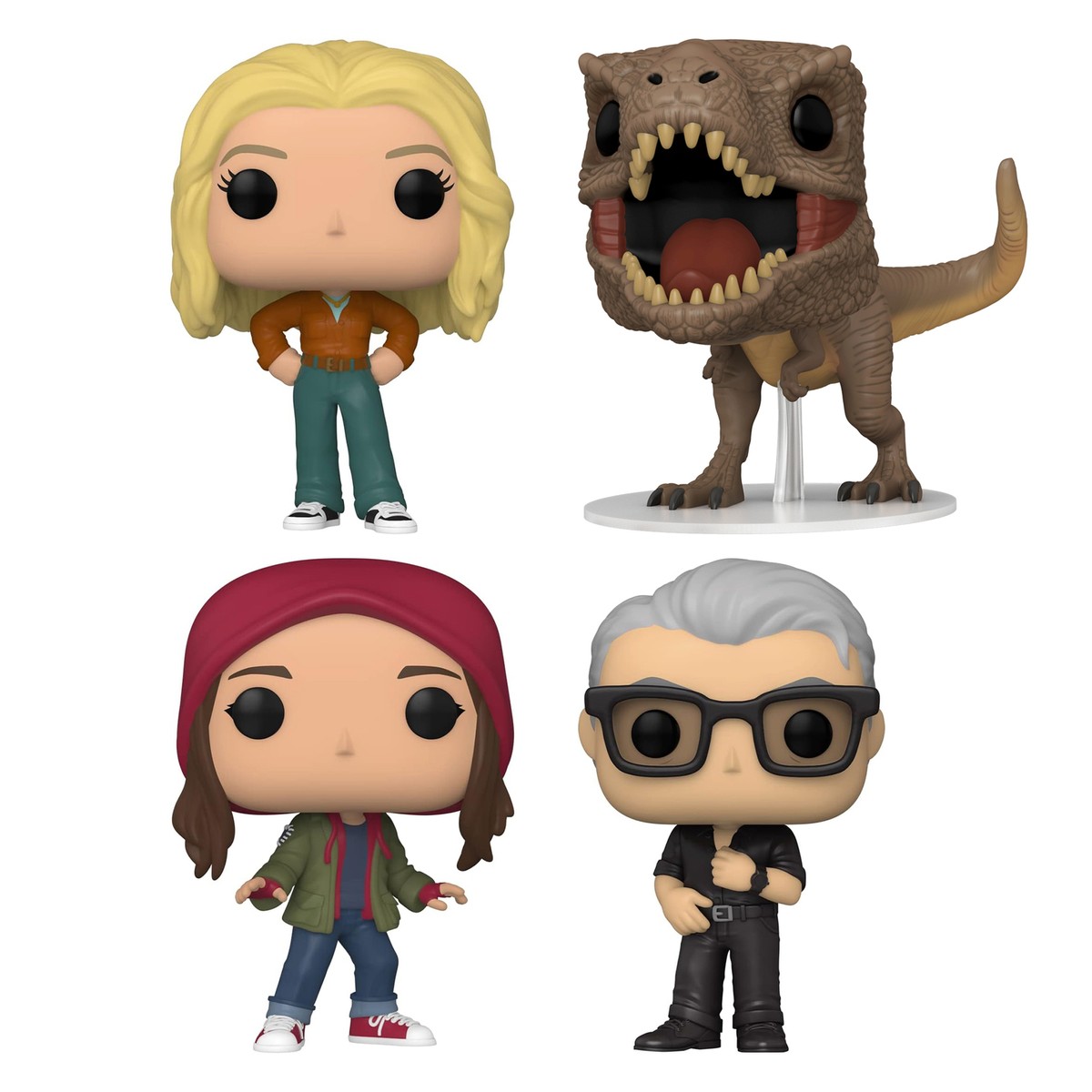 Funko Pop Lot Bundle of 4 Jurassic World Dominion - Ellie Sattler