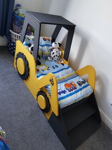 kids digger bed
