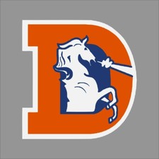 Denver Broncos 6 NFL Team Pro Sports Vinyl Sticker Decal Car Window Wall