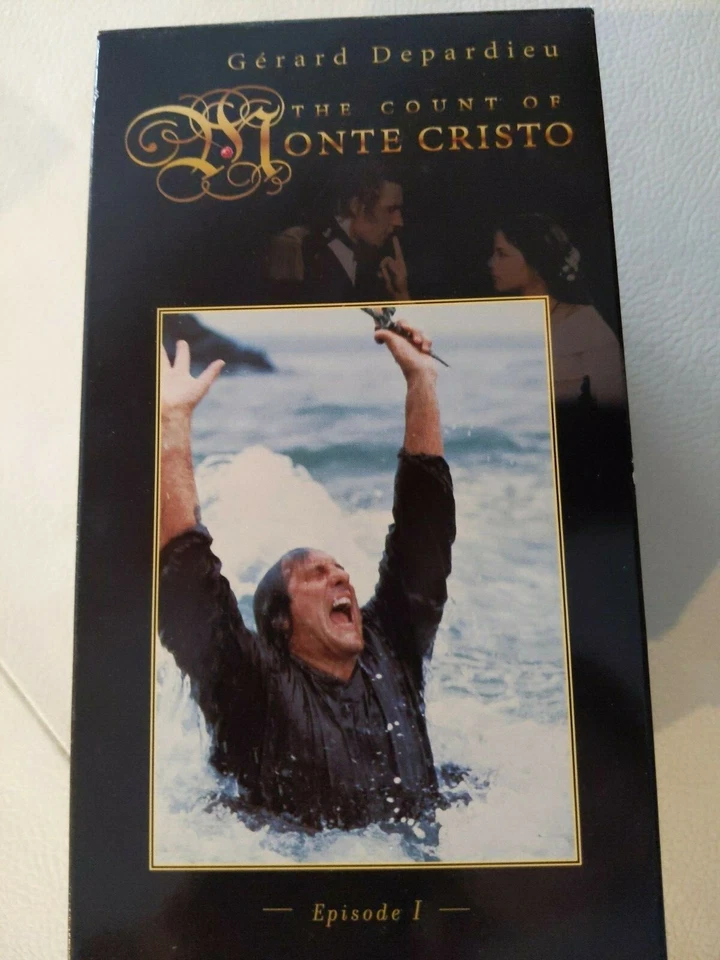 The Count of Monte Cristo 1999 Gerard Depardieu VHS Tapes Volume 1-4 - Image 4 of 4