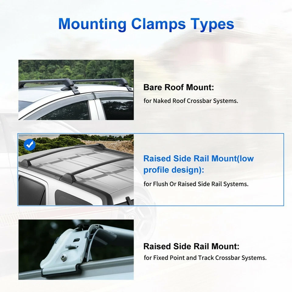 Juego de 2 barras transversales portaequipajes portaequipajes aptas para Honda CRV CR-V 2002-2006 Foto 4 de 4