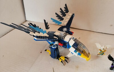 Lego 70003 CHIMA Eris Eagle Interceptor, Complete w/ Minifigures