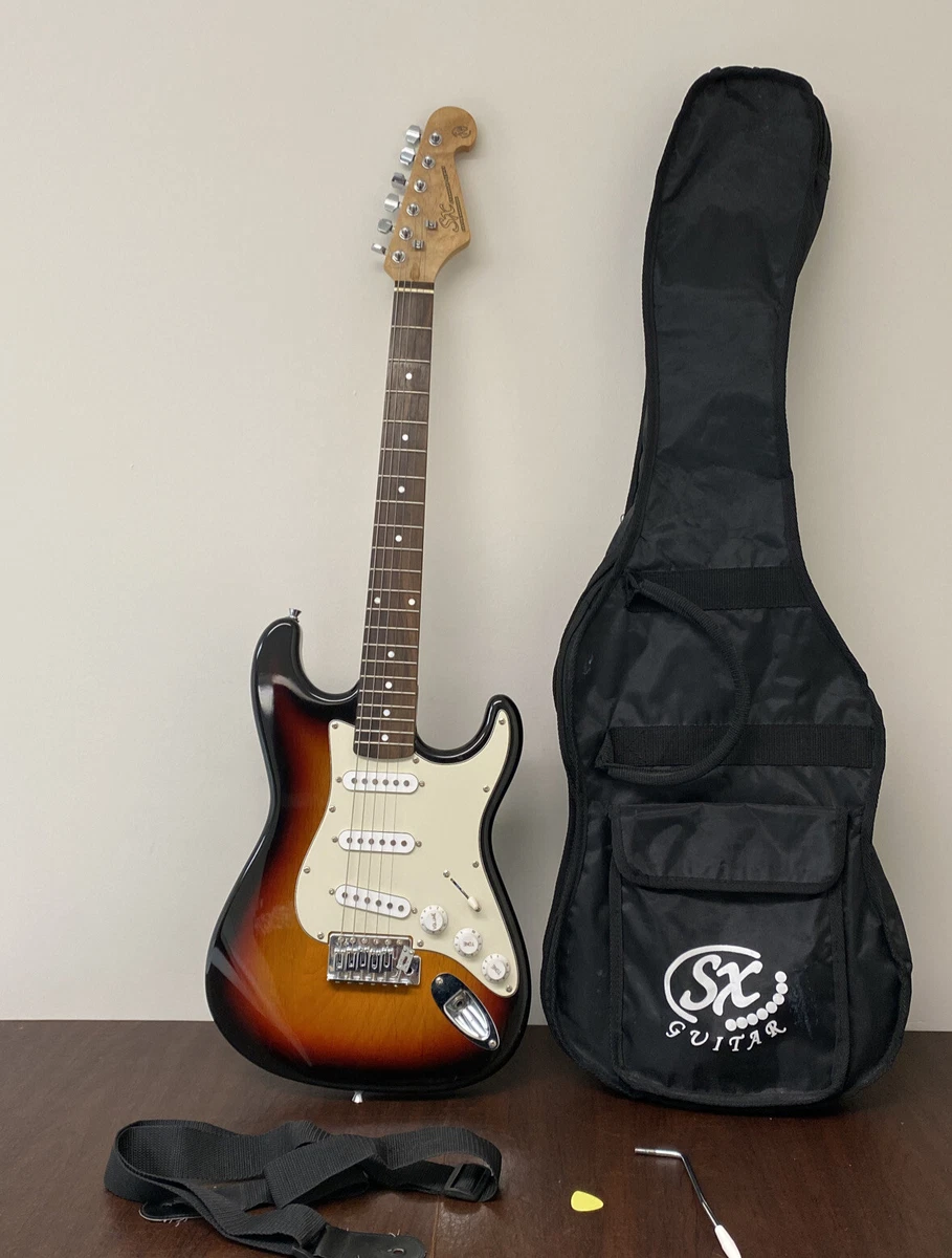 SX Custom 6-String Electric Guitar Handmade Standard Series SUNBURST/As-Is