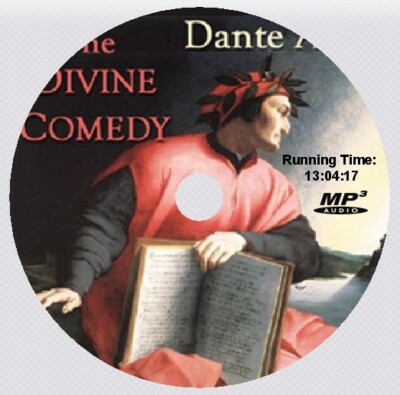 THE DIVINE COMEDY, Dante Alighieri, Audio Book MP3 CD