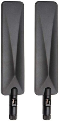 Bingfu 4G LTE 9dB Cellular RP-SMA Stecker Antenne 2St für Game Wildlife Hunting 