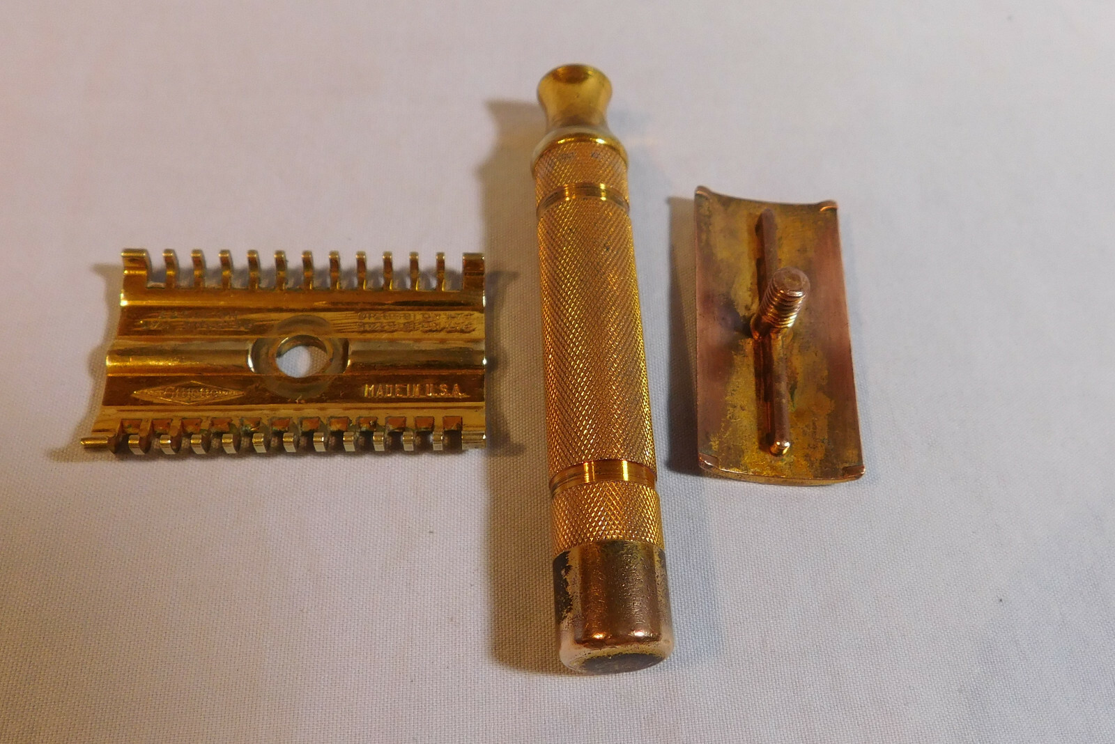 Gillette Trio "Flare Tip + Tech + New" Vintage Safety Razors eBay