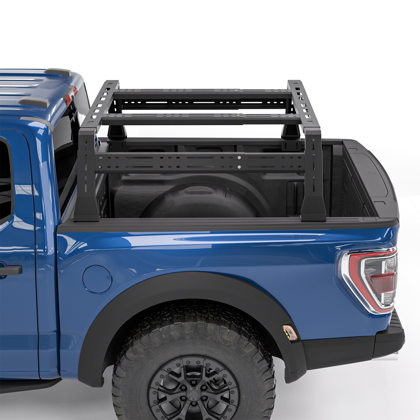 Used Pick-up Truck Steel Overland Trunk High Bed Rack Cargo Luggage Carrier