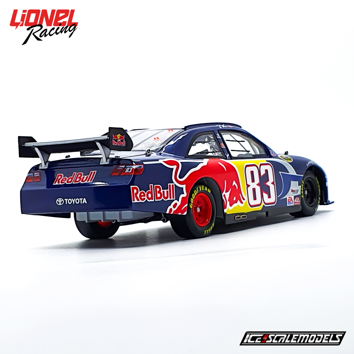 Brian Vickers 2008 #83 Red Bull Racing Toyota Camry NASCAR 1:24