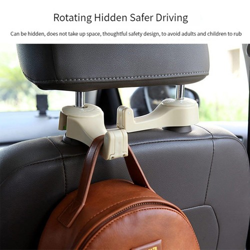 Car Seat Back Multifunctional Hook Multi-color Optional Phone Holder Hook - Picture 5 of 18