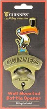 Guinness Wall Mounted Toucan 3d Bottle Opener