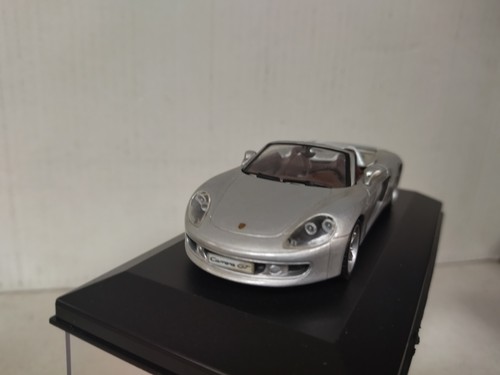 PORSCHE CARRERA GT 2001 CABRIOLET SILVER 1:43 HIGH-SPEED CAJA NO ORIGINAL - Imagen 2 de 4