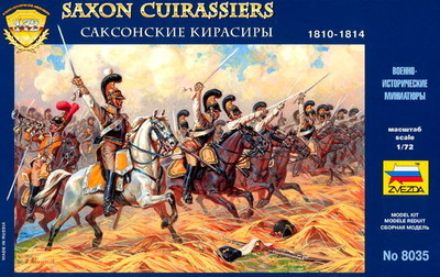 Zvezda 1/72 8035 Napoleonic Saxon Cuirassiers 1810-1814 (Napoleonic Wars)