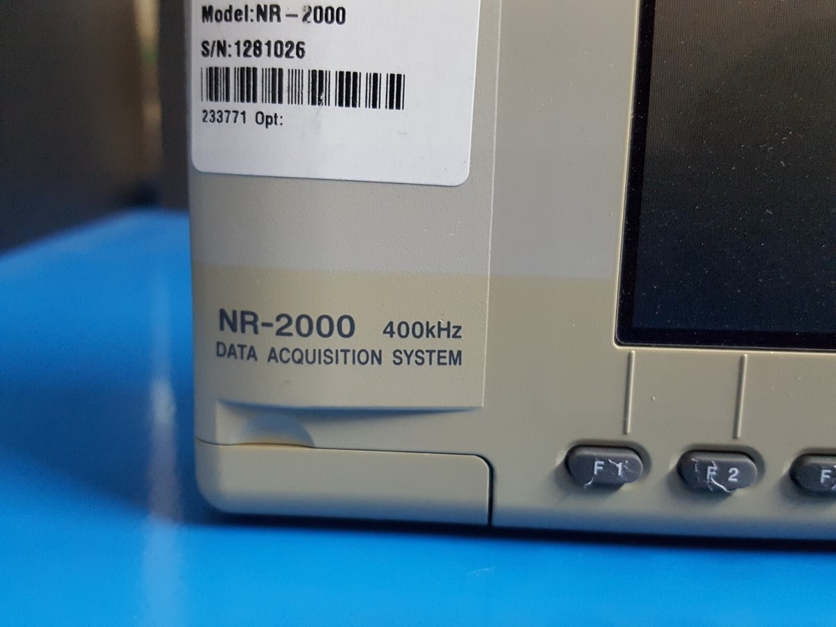 Keyence NR-2000: DATA ACQUISITION SYSTEM 400kHz, Untested Keyence NR-2000: DATA ACQUISITION SYSTEM 400kHz, Untested