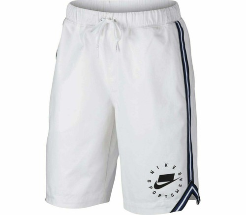 Nike Sportswear NSP Canvas Shorts Women's Size Small AR3010-100 White - Afbeelding 1 van 4