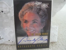 Star Trek TNG Autograph Series Fionnula Flanagan as "Dr. Trainer" #A11 Mint