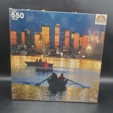 Vintage New York City Skyline 550 Piece Jigsaw Puzzle Sealed New
