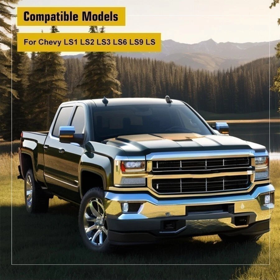 Cabezales de conversión intercambiables S10 para motores Chevy LS1 LS2 LS3 LS6 LS9 LS 6,0 5,3 A Foto 2 de 4