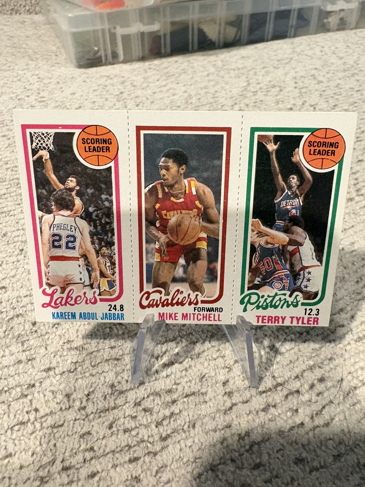 Kareem Abdul-Jabbar / Mike Mitchell / Terry Tyler #56 / 81 / 132 Basketball Cards 1980 Topps trading card — raw and PSA graded price guide