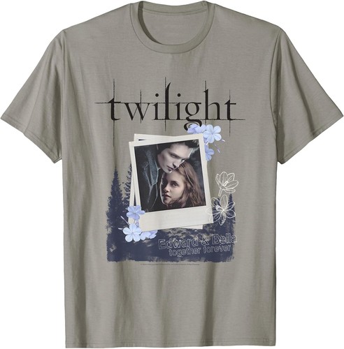 Twilight Polaroid Edward and Bella Together Forever Movie T-Shirt