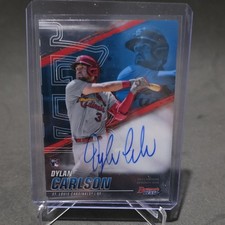 Topps 2021 Bowman's Best Dylan Carlson Cardinals RC Auto #B21-DC