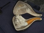 Vintage Rare Unsmoked Meerschaum With Case — photo 1