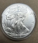 2018 Silver American Eagle $1 - BU - Brilliant Uncirculated - In Capsule