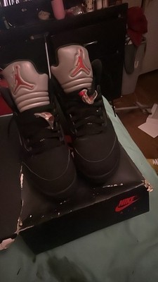 Air Jordan 5 Retro Black Metallic 2016    9.5