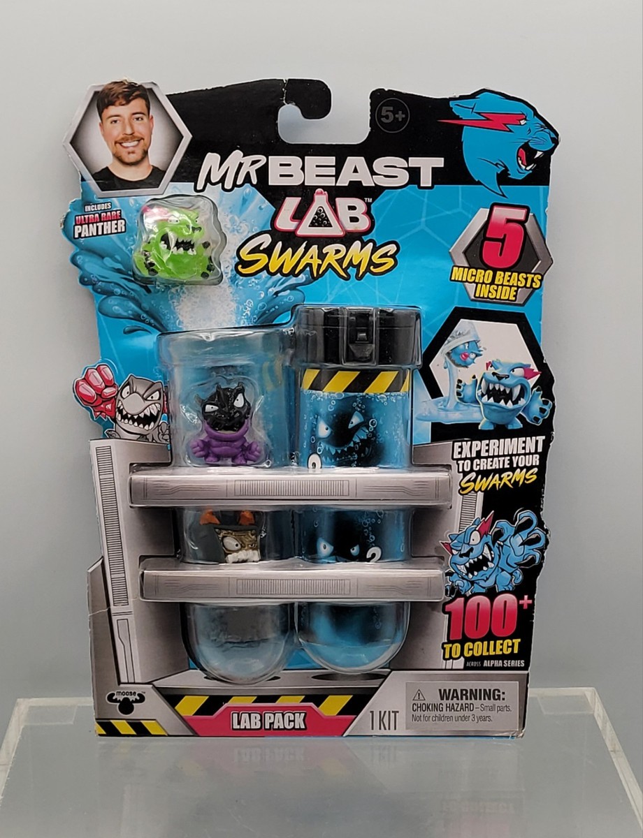 Mr Beast Lab Swarms Lab Pack 5 Micro Panther w/ Ultra Rare