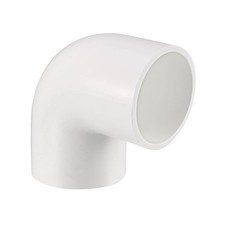 40mm Slip 90 Degree PVC Pipe Fitting Elbow Coupling Connector 5 Pcs