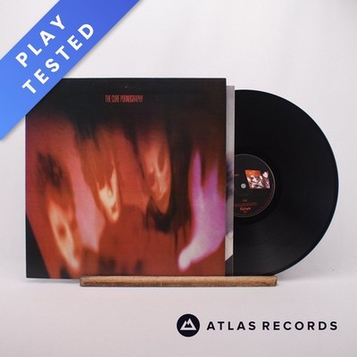 The Cure Pornography A//3 B//3 First Press LP Album Vinyl Record FIXD 7 - EX/VG+