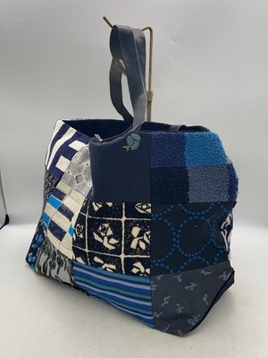 mina perhonen piece bag, patchwork tote bag, cotton mina perhonen piece bag, patchwork tote bag, cotton