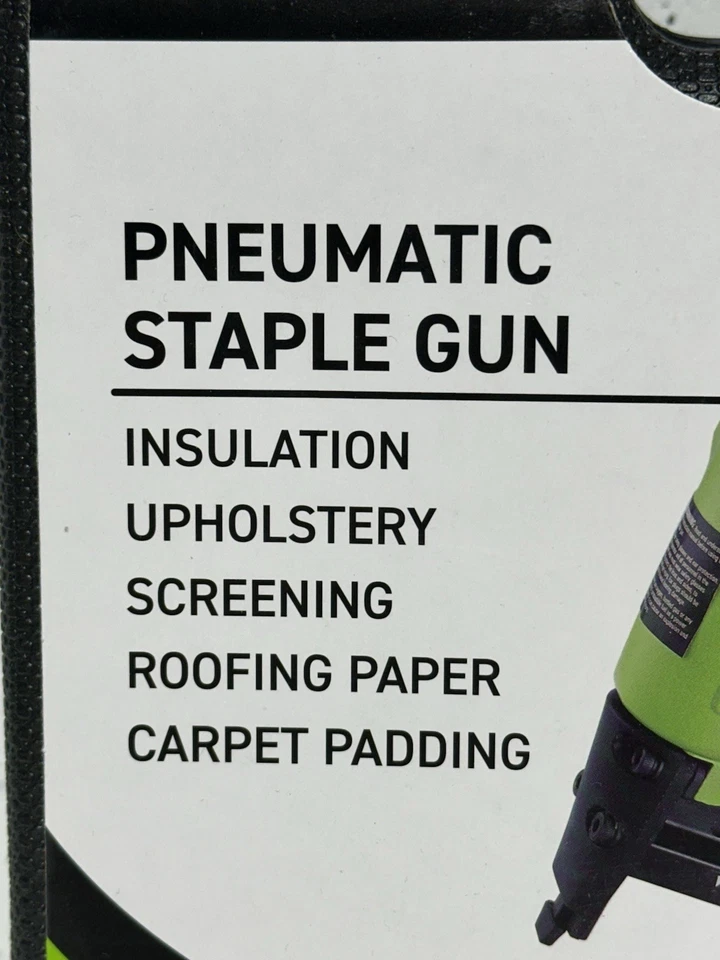 Grapadora neumática de alta resistencia Surebonder 9600B con estuche (tipo T-50) NUEVA SELLADA Foto 4 de 4