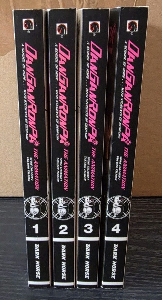 Manga Danganronpa The Animation A School Of Hope Set Vol 1-4 English Volumes (2)