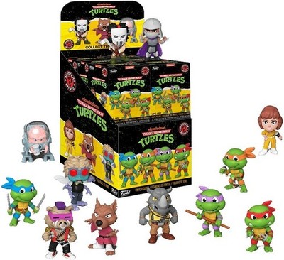  Funko Mystery Minis Teenage Mutant Ninja Turtles   12er Display | Blind-Boxen
