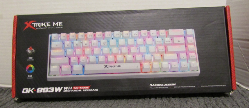 Xtrike Me - Mechanical Gaming Keyboard with RGB Backlit Lighting