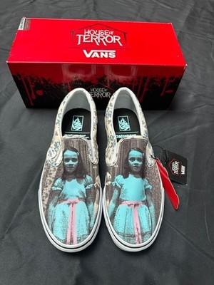 Vans Classic Slip-on HOUSE OF TERROR THE SHINING US women 9.0 ,men 7.5 NEW
