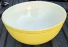Pyrex 404 4 Quart Yellow Mixing Bowl Vintage, From Primary Colors Set