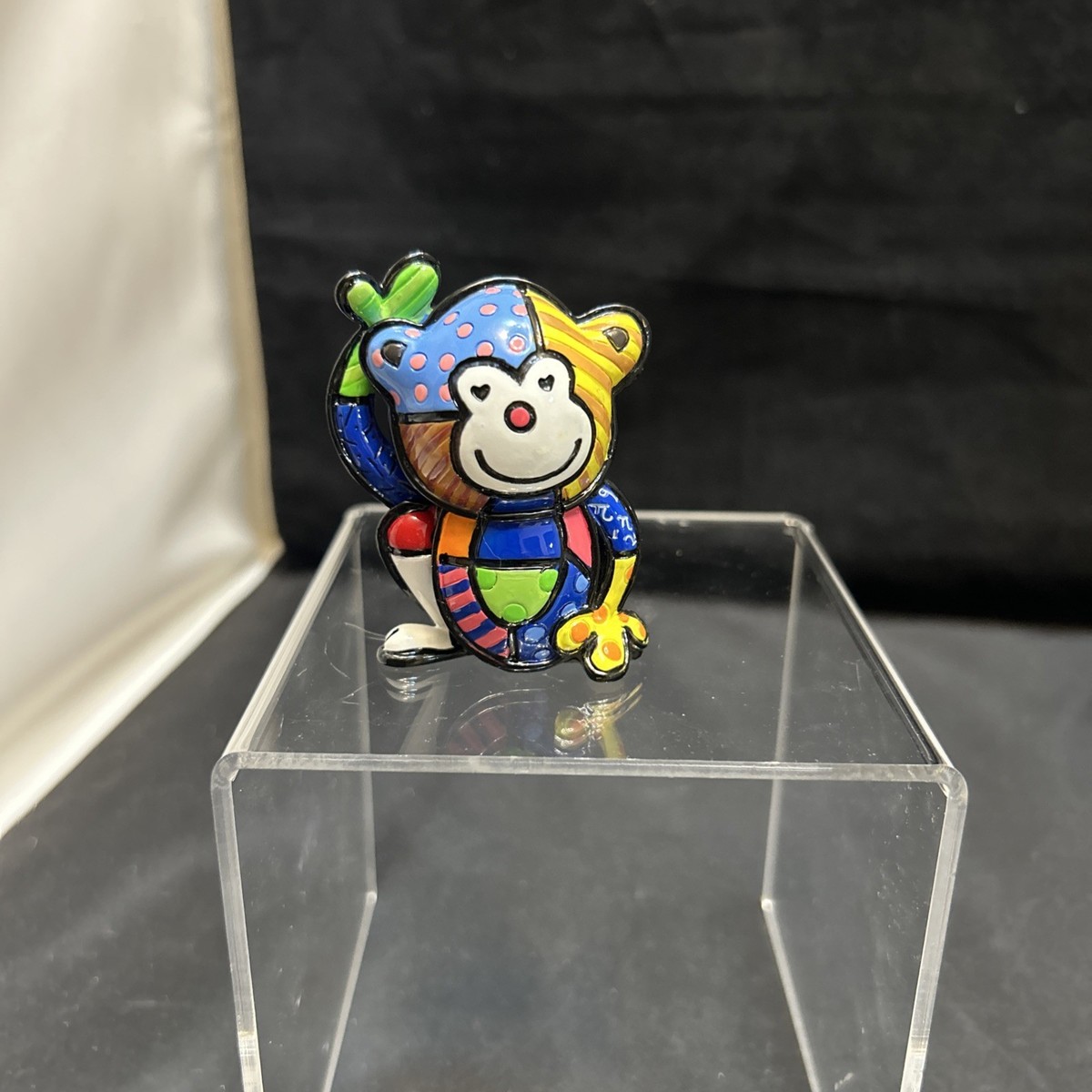 ブルータスモンキー Romero Britto Cheeky Monkey 1st Edition Figurine Collectible