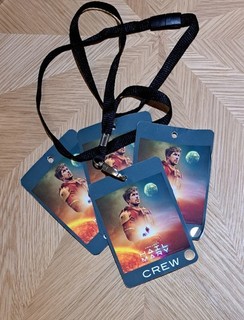 4 x Project Hail Mary Ryan Gosling London Premiere Crew Passes. Film Memorabilia