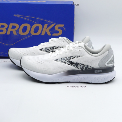 Size 8 Women's Brooks Ghost 16 Running Shoes 120407-1B-147 White