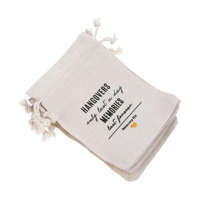 10 Pcs Sacs À Cordon De Mariage Décorations Pour Enterrement Vie Jeune Fille - Photo 1/4