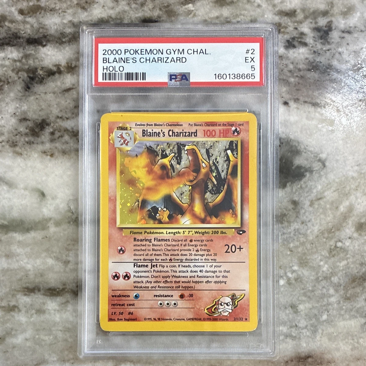 Pokémon TCG Grade 5 Charizard Individual Collectible Card Game