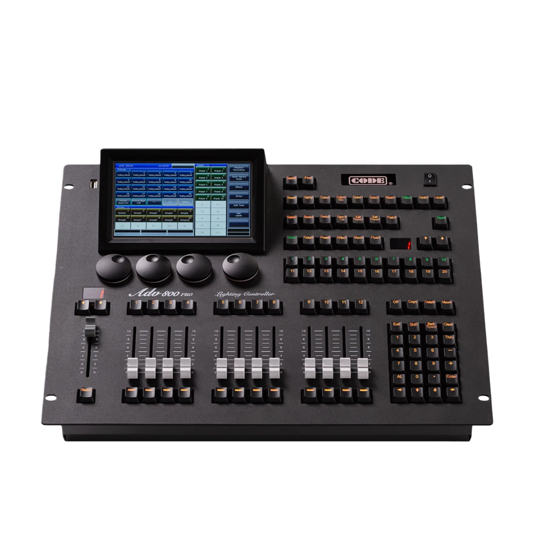 Contrôleur DMX 512 Mini Portable - 48 Canaux Pour Éclairage Scène, DJ, Spectacles