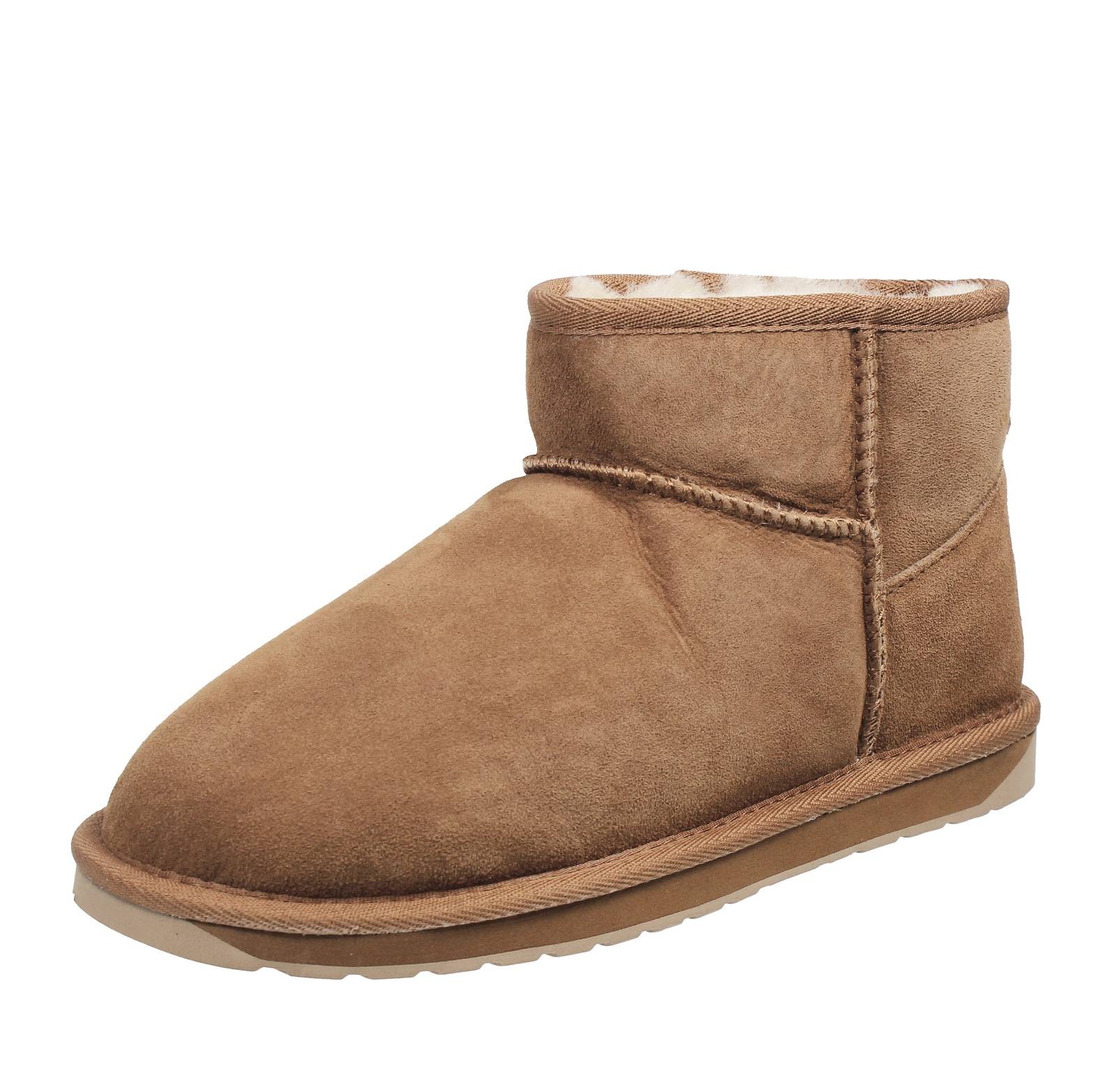 Emu Stinger Micro - braune Schafstiefeletten - Größe 37 [6 US 23,1cm]