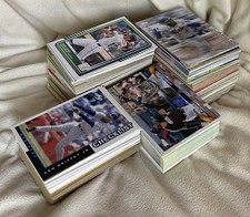 400+ Baseball Card Lot NO DUPLICATES • ROOKIES • INSERTS • HOF • 1980’s-2020’s