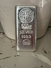 500g Silver Bar .9999 Fine – Nadir Metal Refinery – SEALED with Certificate