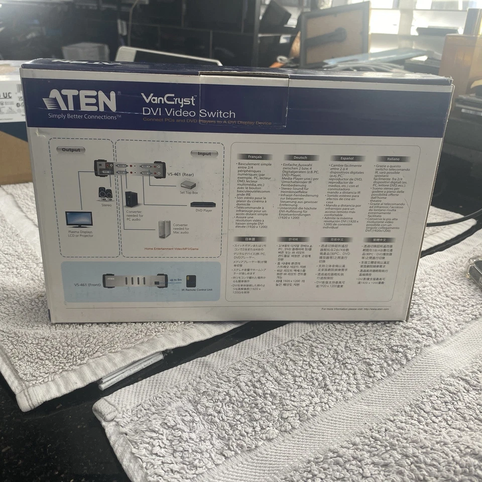 ATEN VS-261 DVI SWITCH VIDEO  - Image 2 of 2