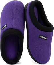 ULTRAIDEAS Women's Cozy Fleece-Lined Memory Foam Slippers with Anti-Slip Rubb...