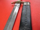 SHEATH KNIFE SHEFFIELD VICTORIAN STERLING HALLMARKS CIVIL WAR SPANISH OLD  RARE — photo 10